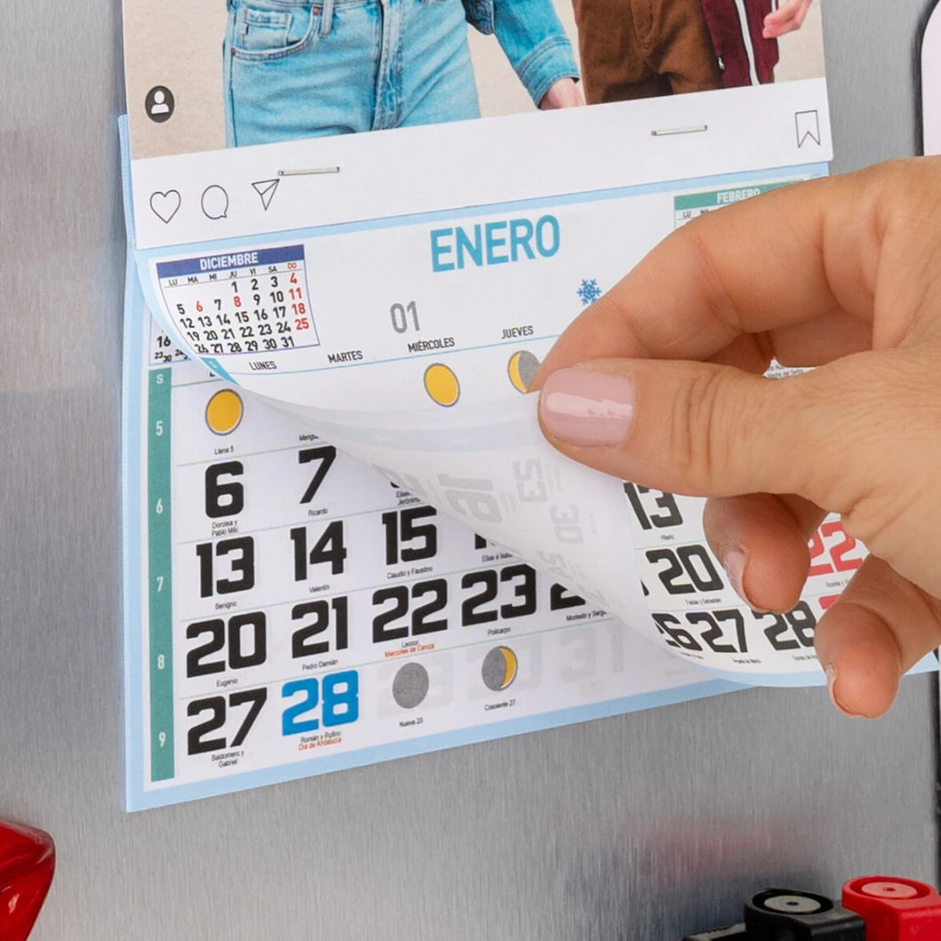 Calendarios faldilla personalizados - Imagen 16