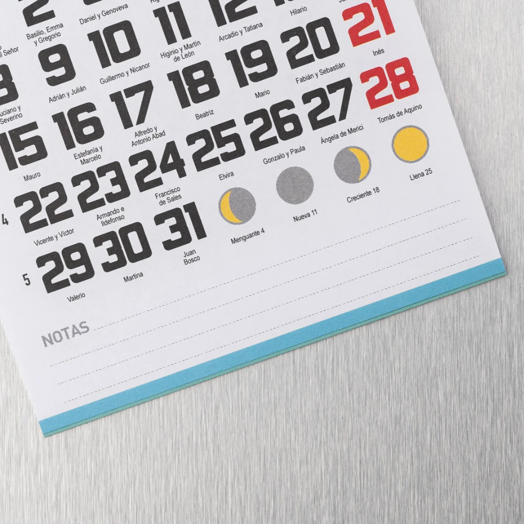 Calendarios faldilla personalizados - Imagen 13
