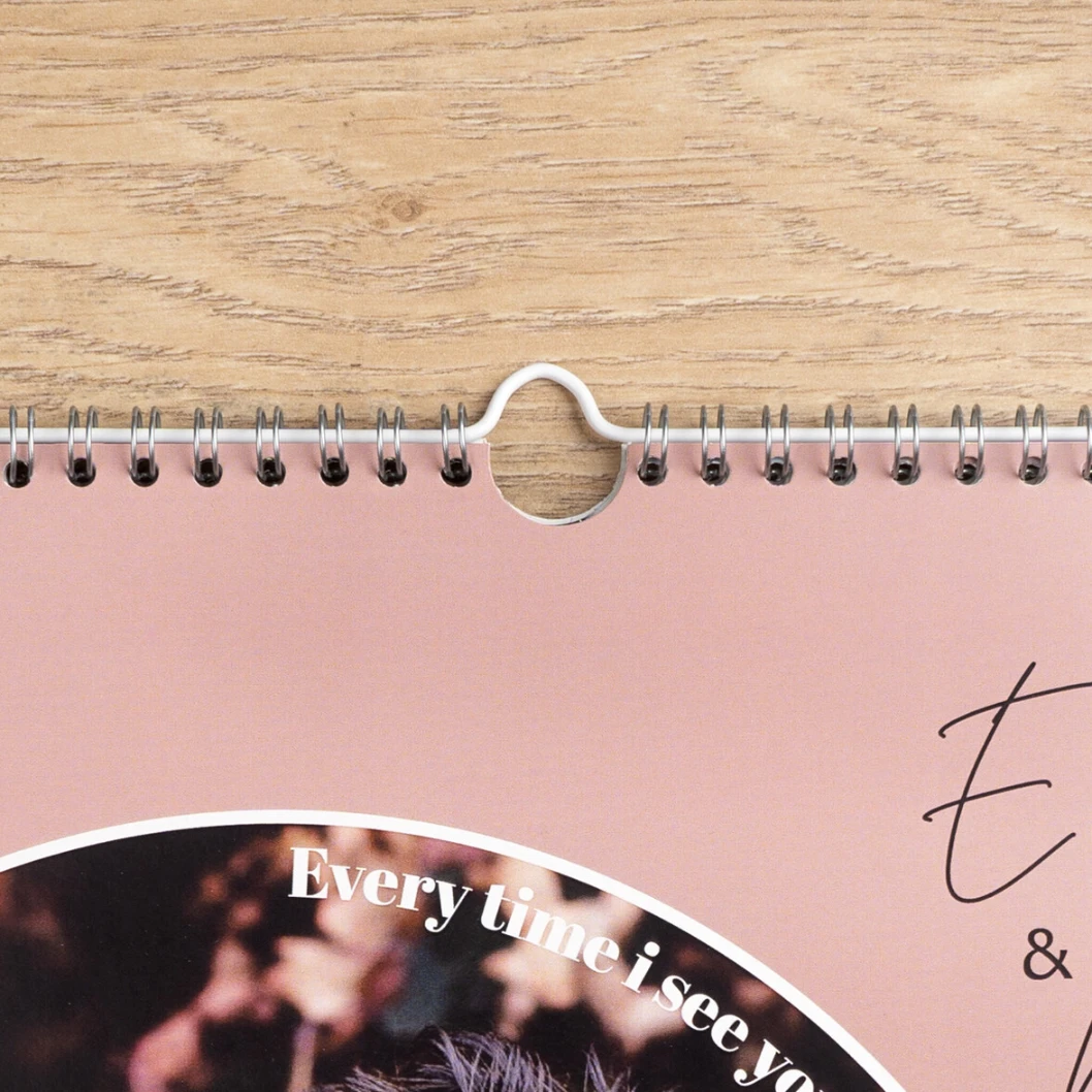 Calendario de pared personalizado espiral - Imagen 2