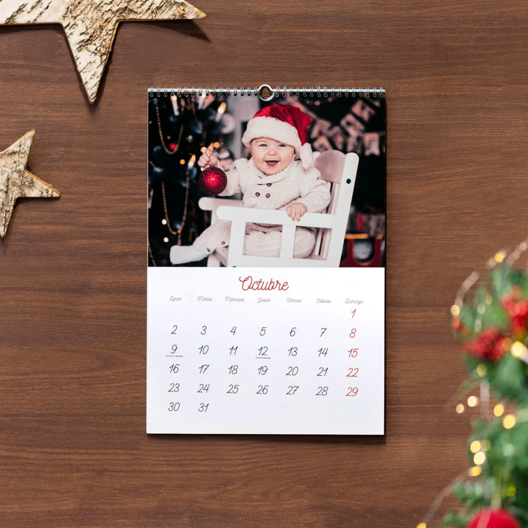 Calendario de pared personalizado espiral - Imagen 3