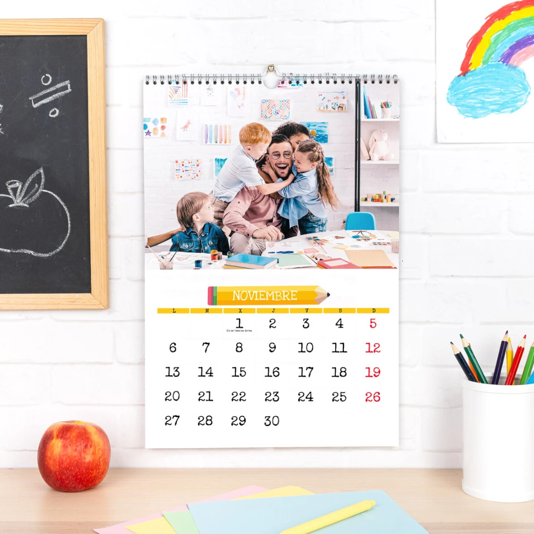 Calendario de pared personalizado espiral - Imagen 5