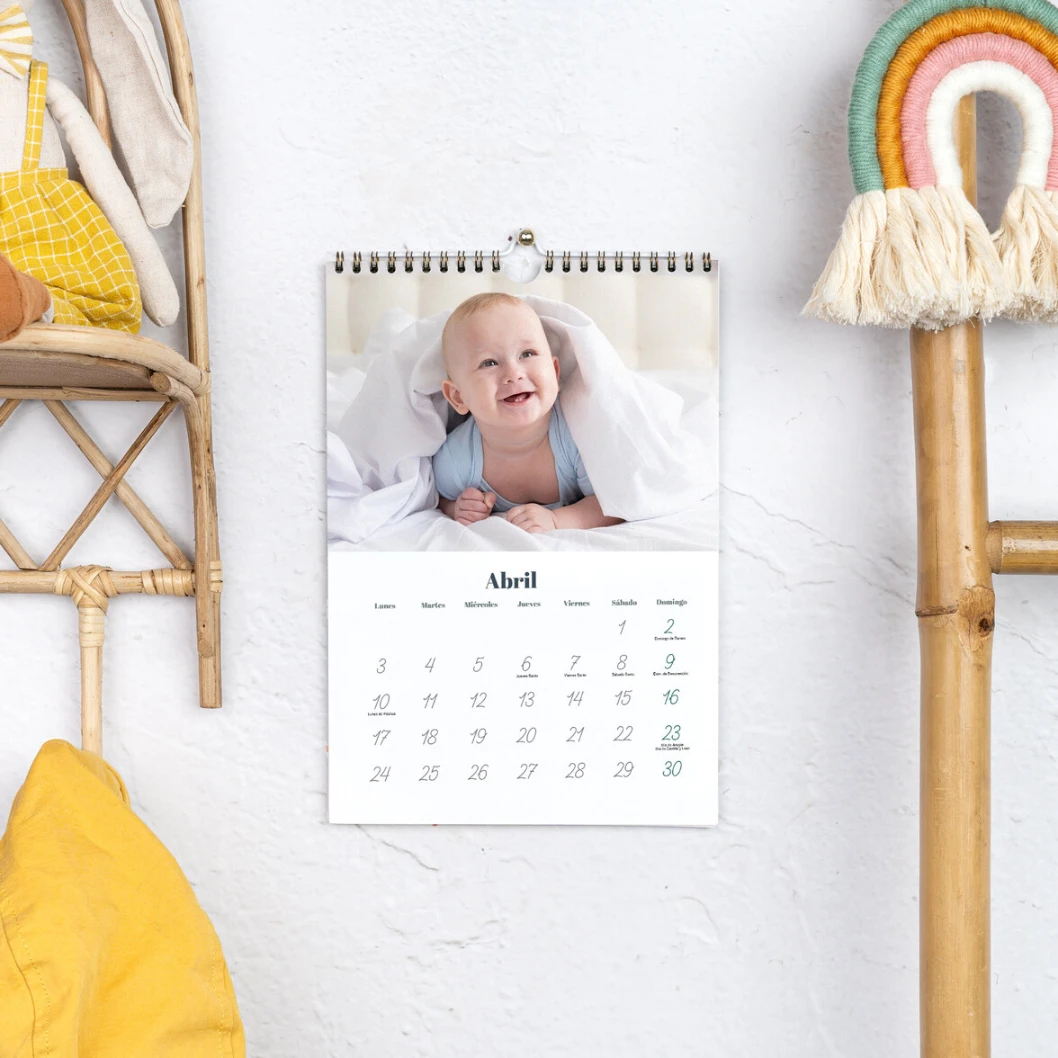 Calendario de pared personalizado espiral - Imagen 4
