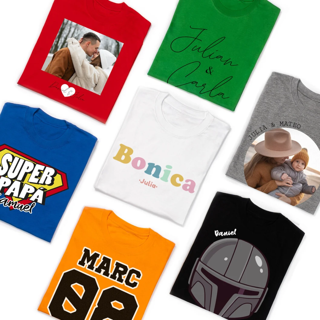 Camisetas personalizadas hombre algodón - Imagen 8