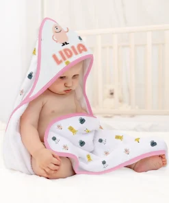 Capa de baño bebé personalizada