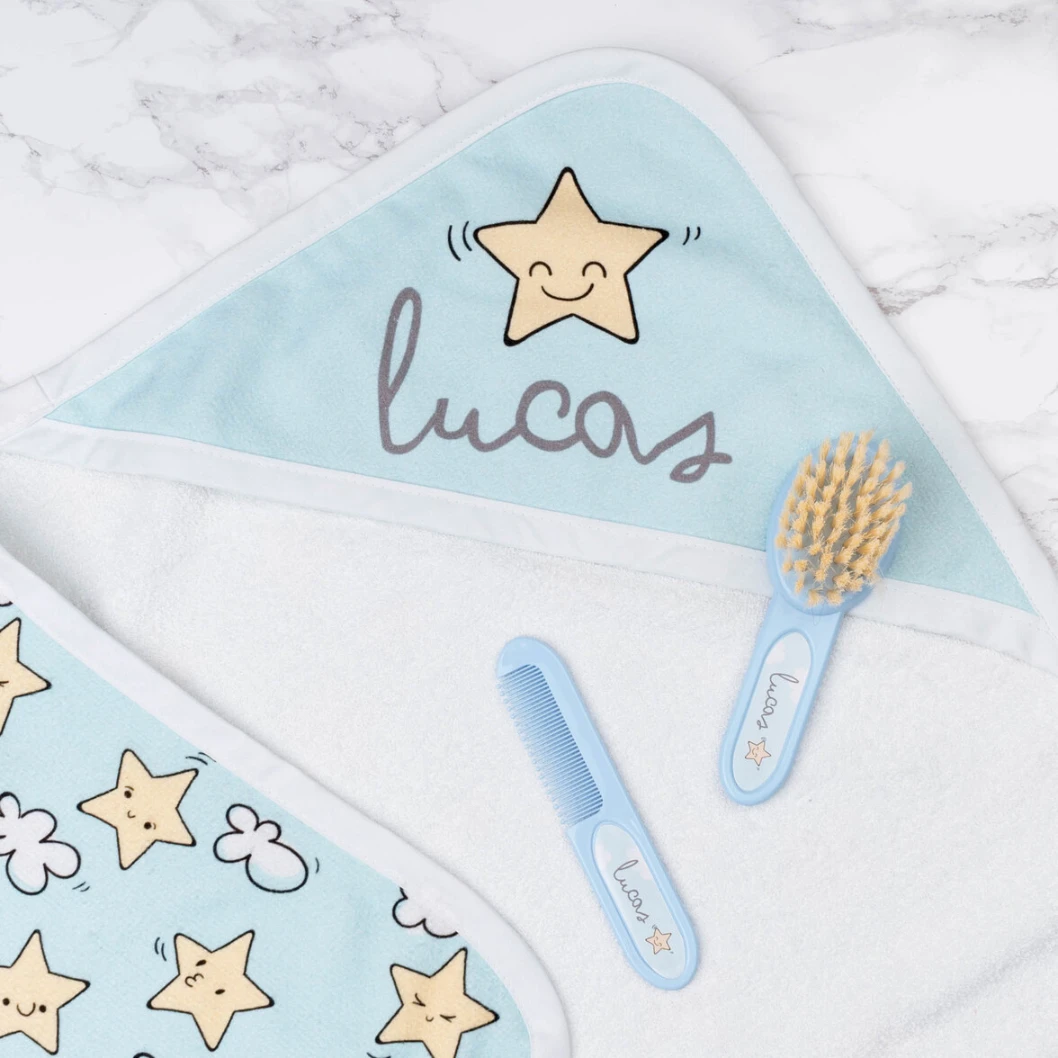 Capa de baño bebé personalizada - Imagen 8