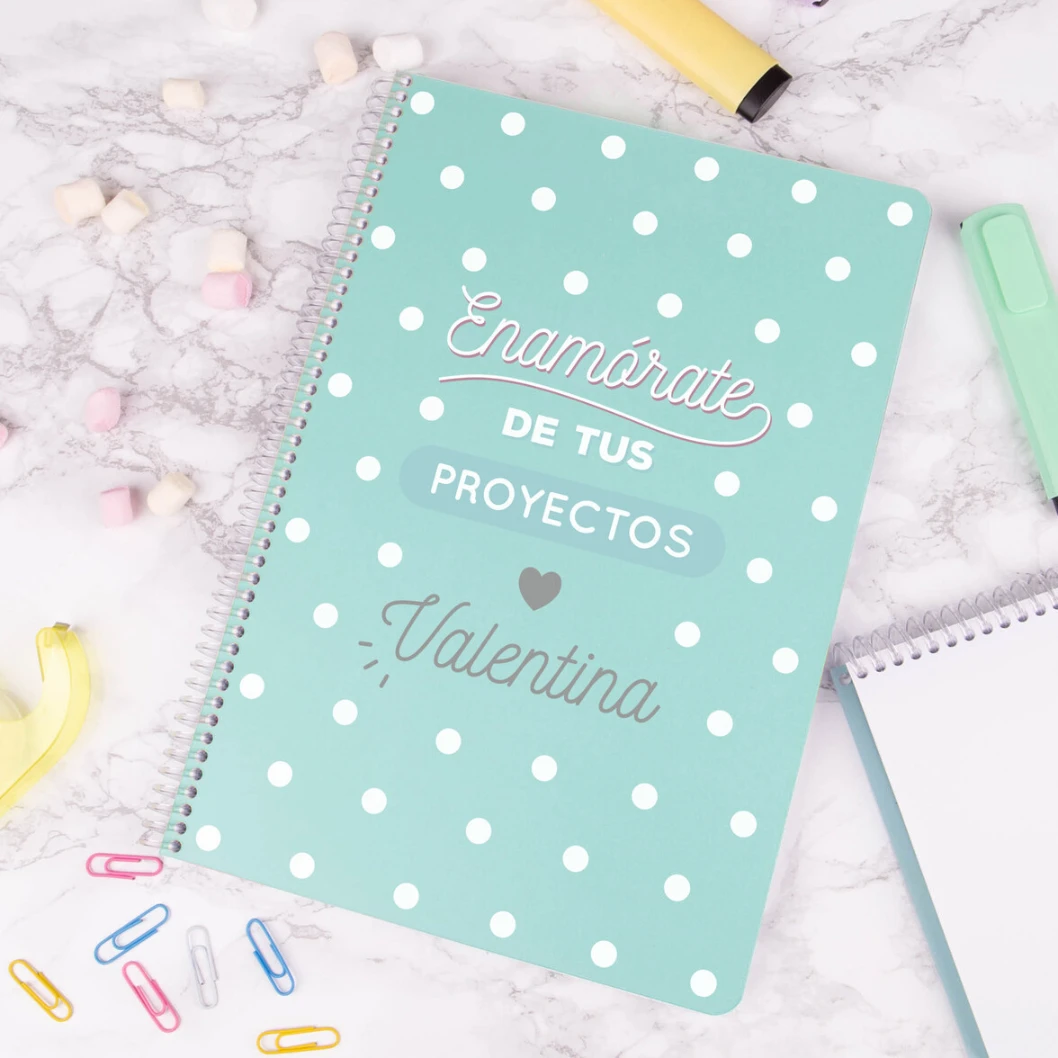 Cuadernos personalizados con papel mate - Imagen 6