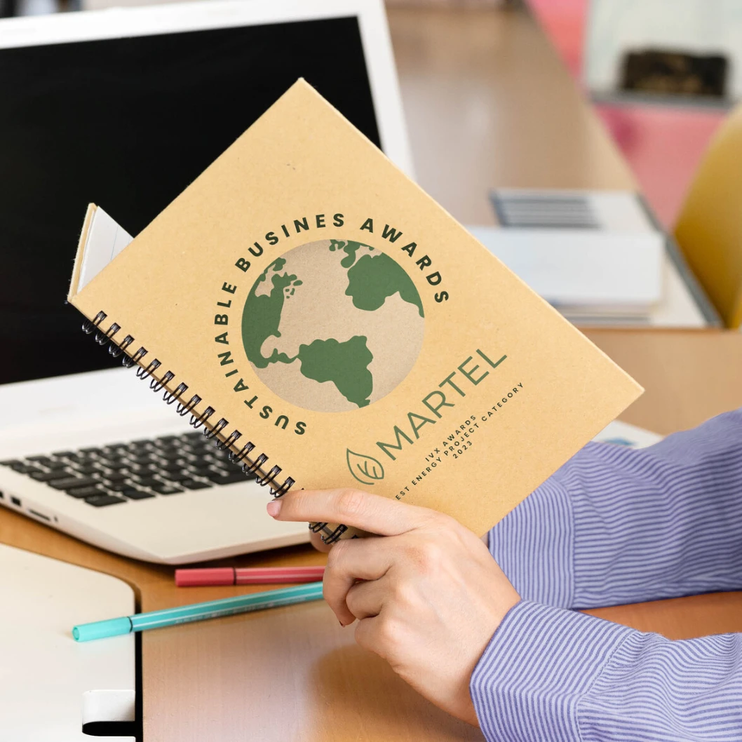 Cuadernos personalizados con papel reciclado - Imagen 4