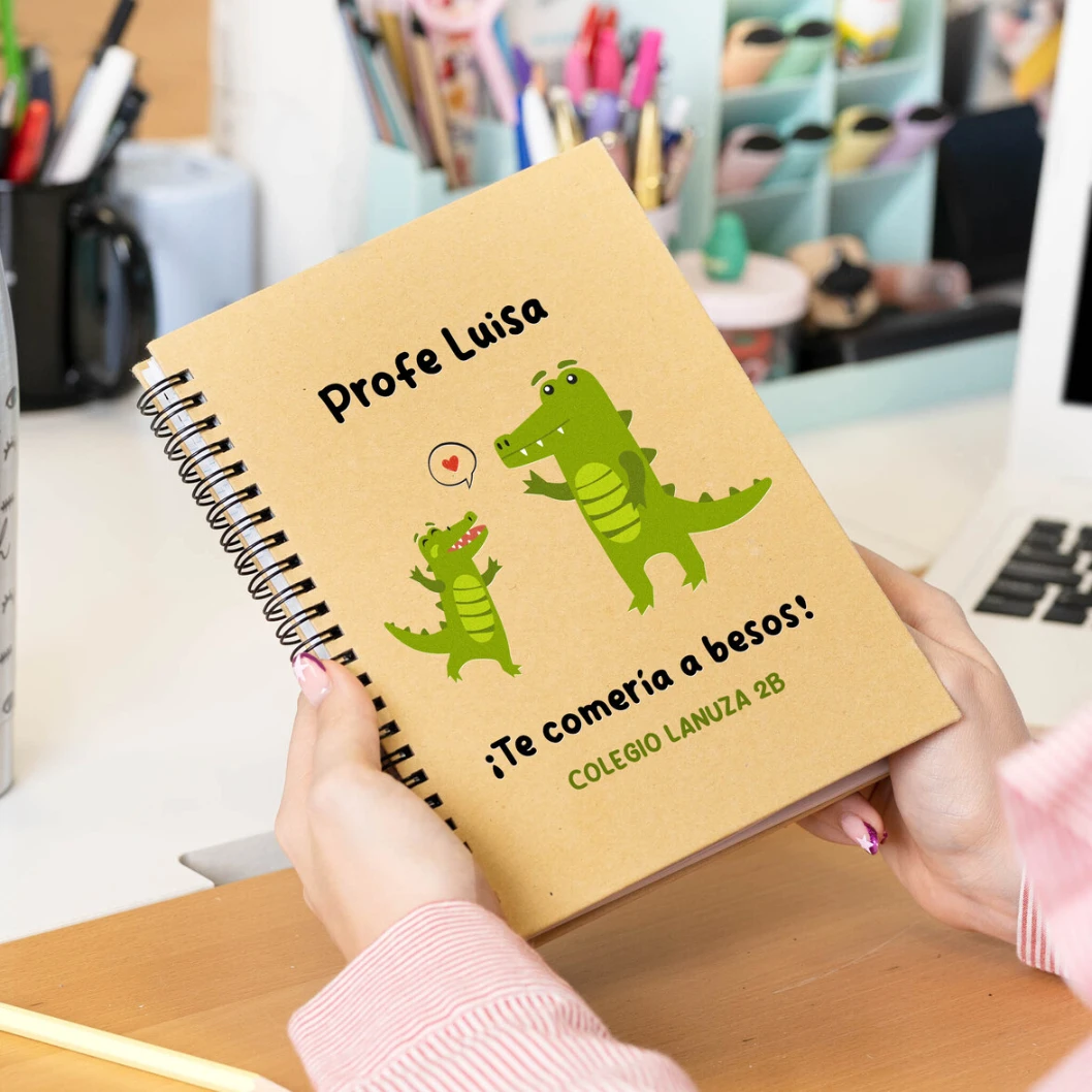 Cuadernos personalizados con papel reciclado - Imagen 2