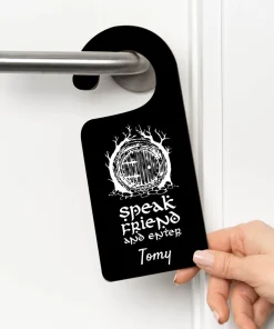 Alternative view of Cuelga puertas personalizado
