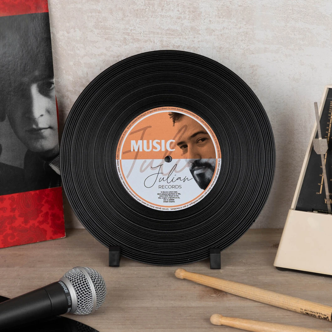 Discos de vinilo decorativos personalizados - Imagen 5
