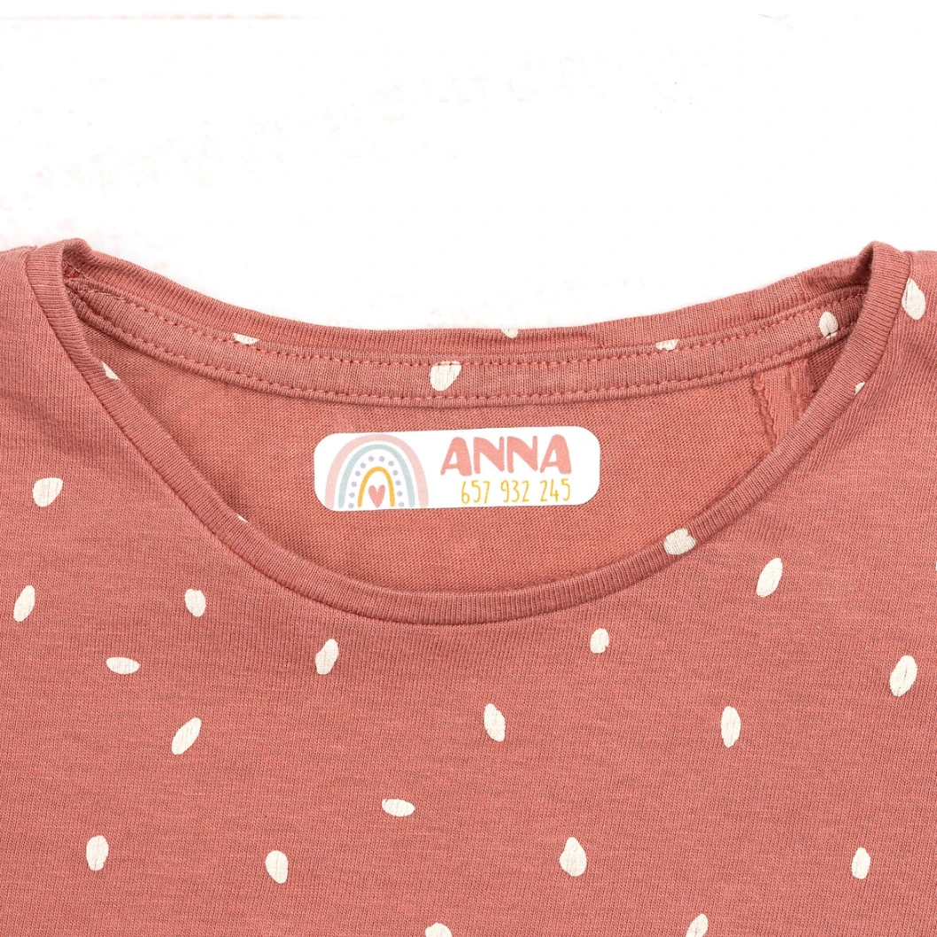 Etiquetas para ropa personalizadas termoadhesivas - Imagen 12