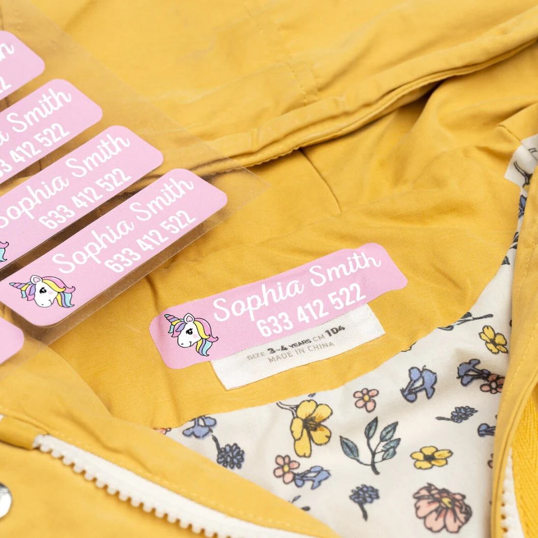 Etiquetas para ropa personalizadas termoadhesivas - Imagen 18