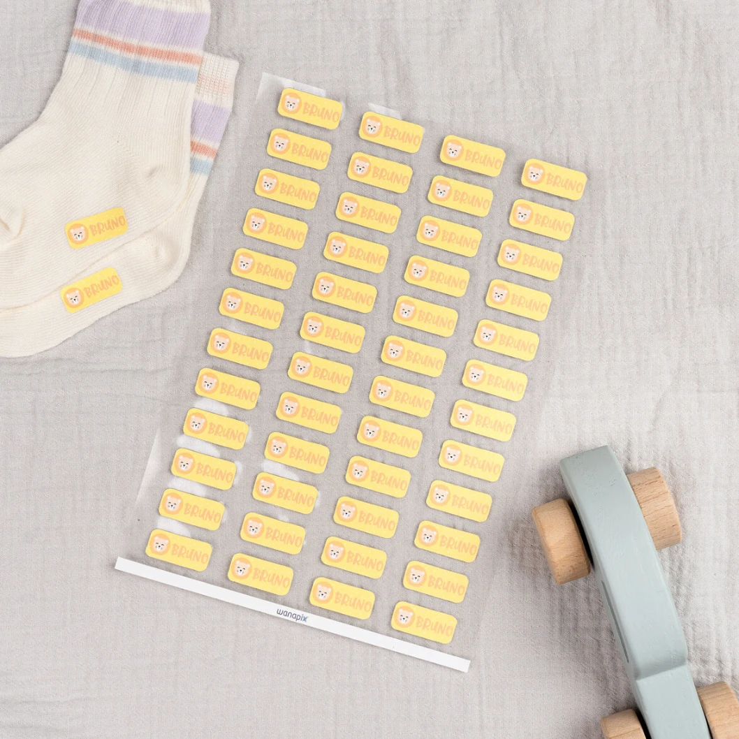 Etiquetas para ropa personalizadas termoadhesivas - Imagen 3