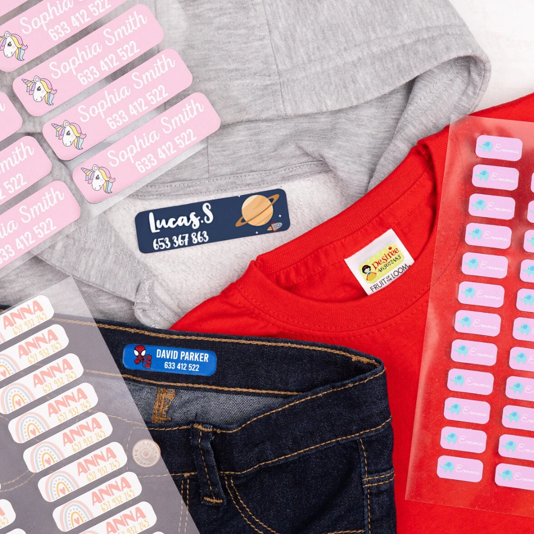 Etiquetas para ropa personalizadas termoadhesivas - Imagen 7