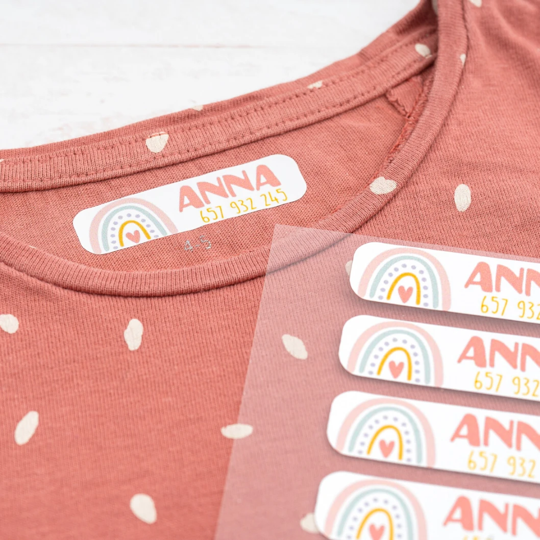 Etiquetas para ropa personalizadas termoadhesivas - Imagen 9