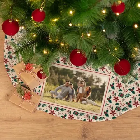 Faldas personalizadas para el árbol de Navidad