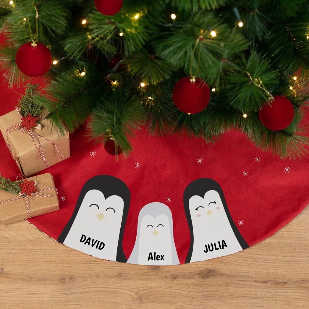 Faldas personalizadas para el árbol de Navidad - Imagen 4