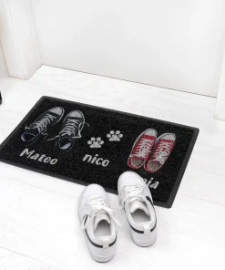 Felpudos de rizo personalizados
