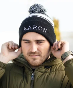 Alternative view of Gorro de invierno bordado