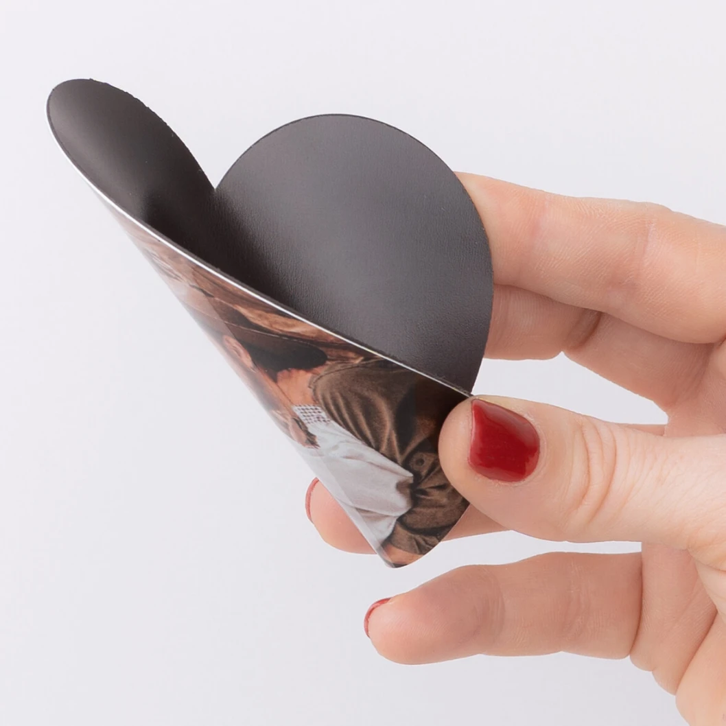 Imanes flexibles personalizados corazón - Imagen 3