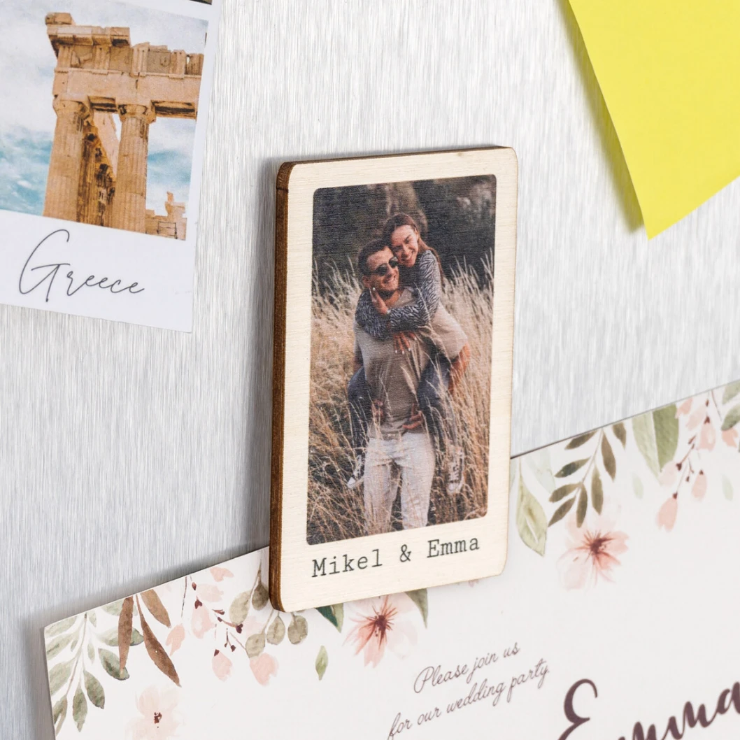 Imanes de madera personalizados - Imagen 4