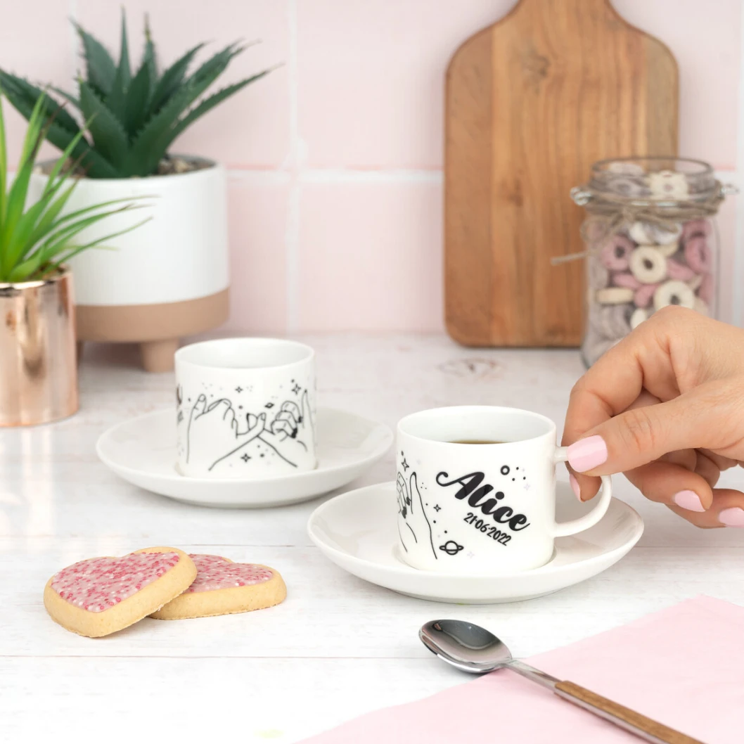 Juego de café expreso personalizado - Imagen 6