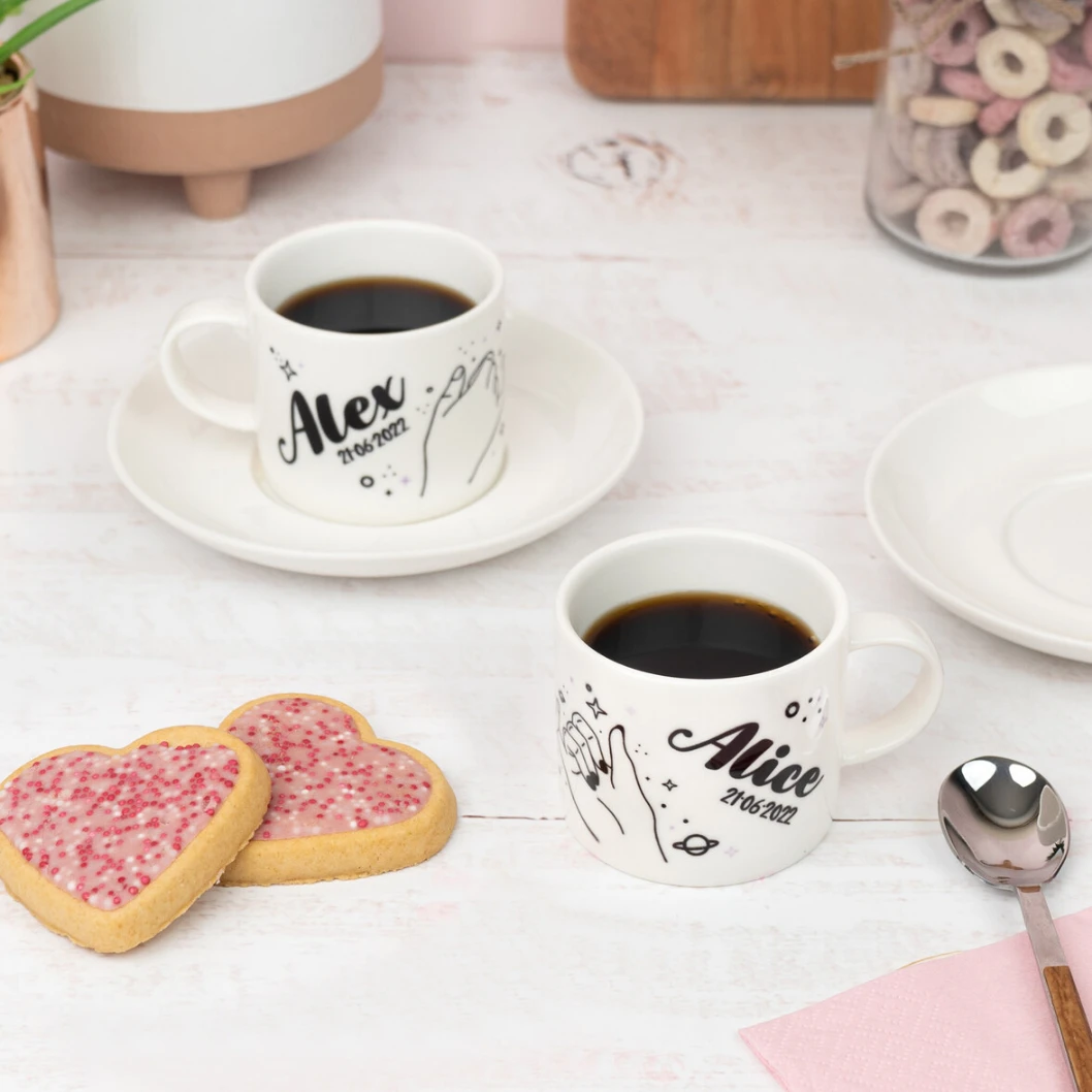Juego de café expreso personalizado - Imagen 2