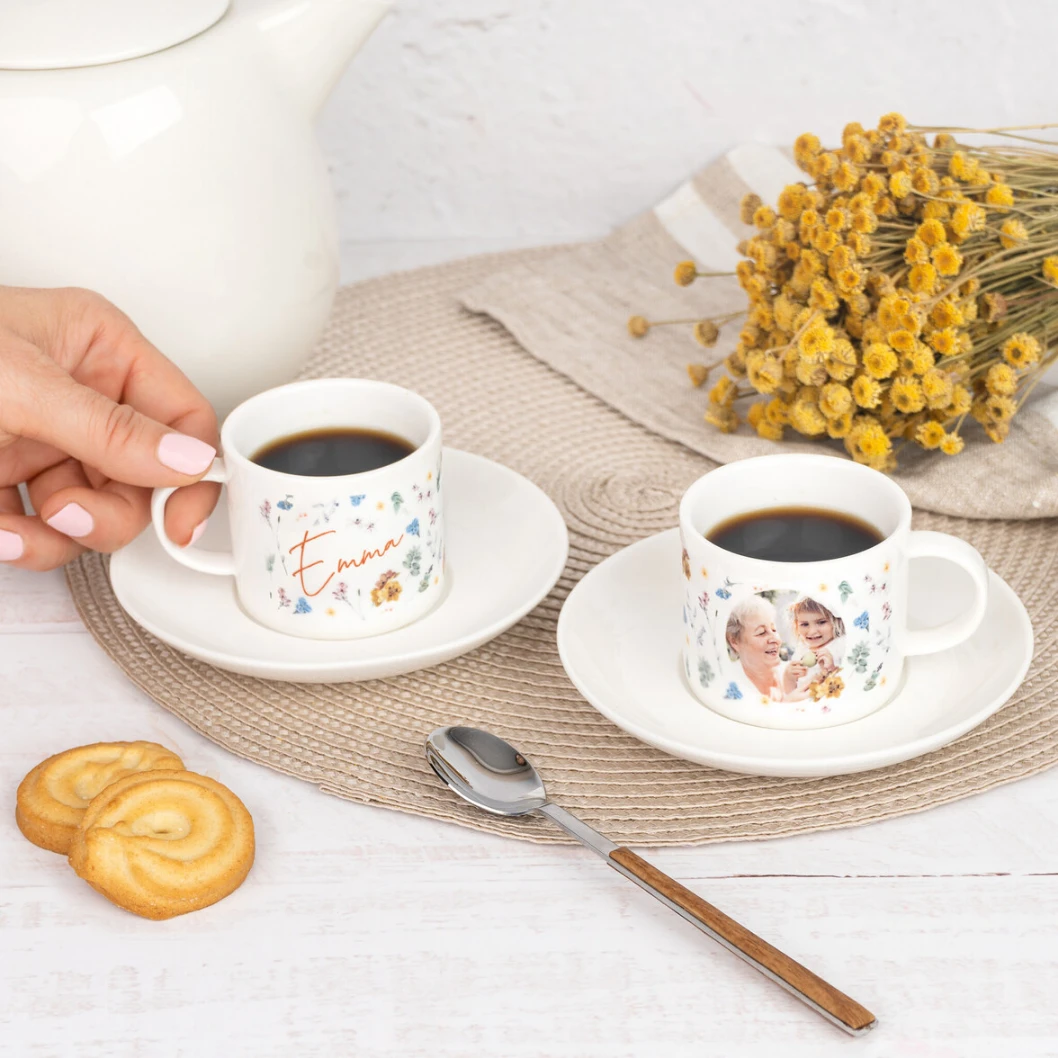 Juego de café expreso personalizado - Imagen 11