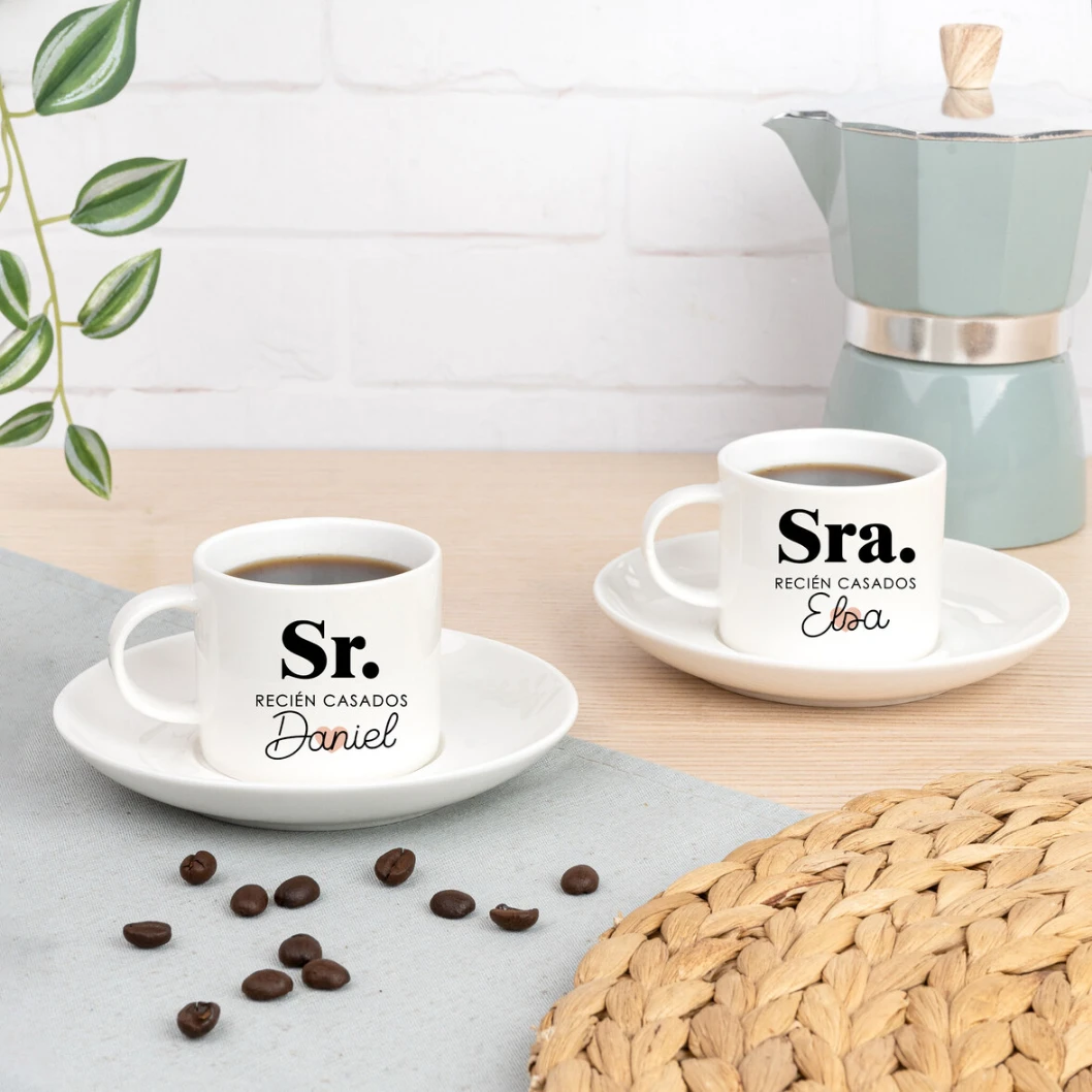Juego de café expreso personalizado - Imagen 10