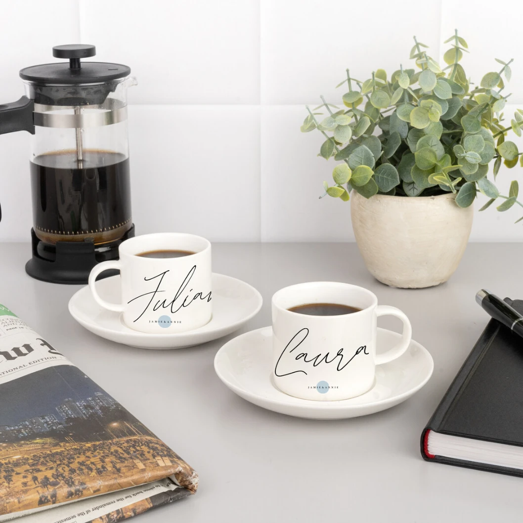 Juego de café expreso personalizado - Imagen 7