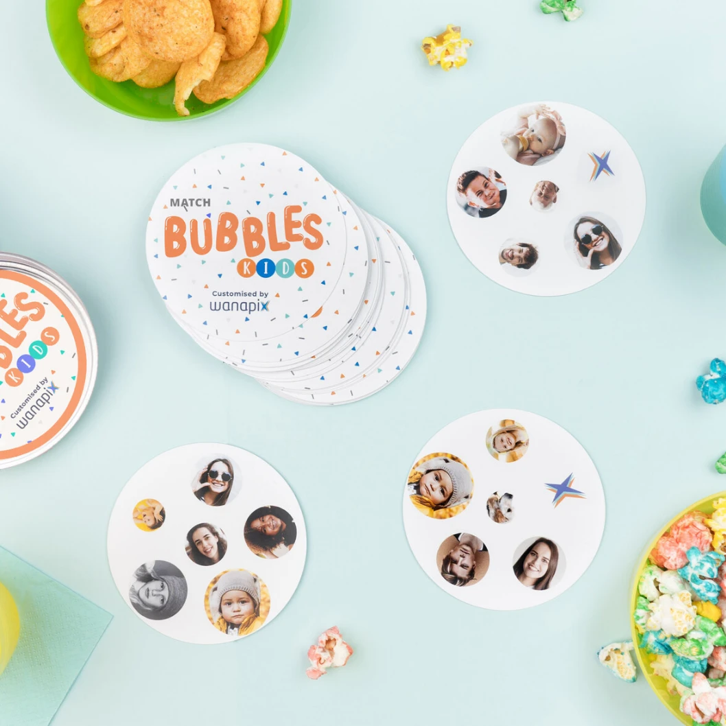 Juego de cartas Match Bubbles personalizado - Imagen 5