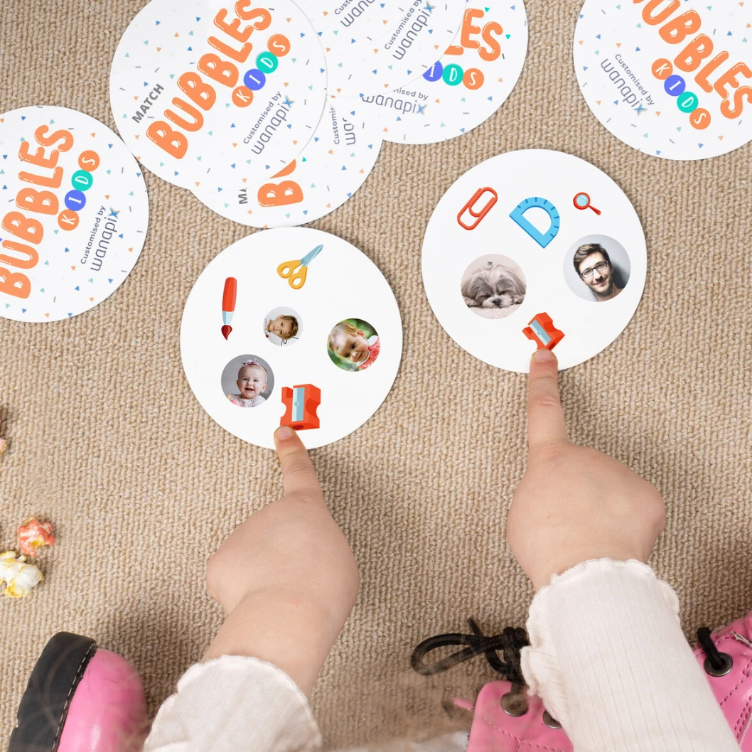 Juego de cartas Match Bubbles personalizado - Imagen 3