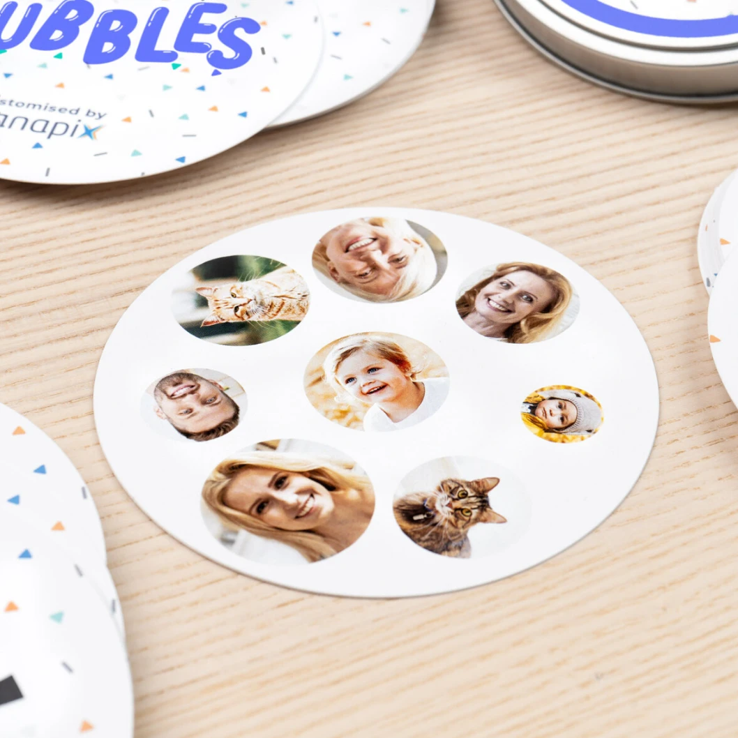 Juego de cartas Match Bubbles personalizado - Imagen 2