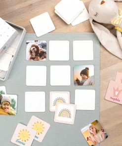 Juego Memory de parejas con fotos personalizadas