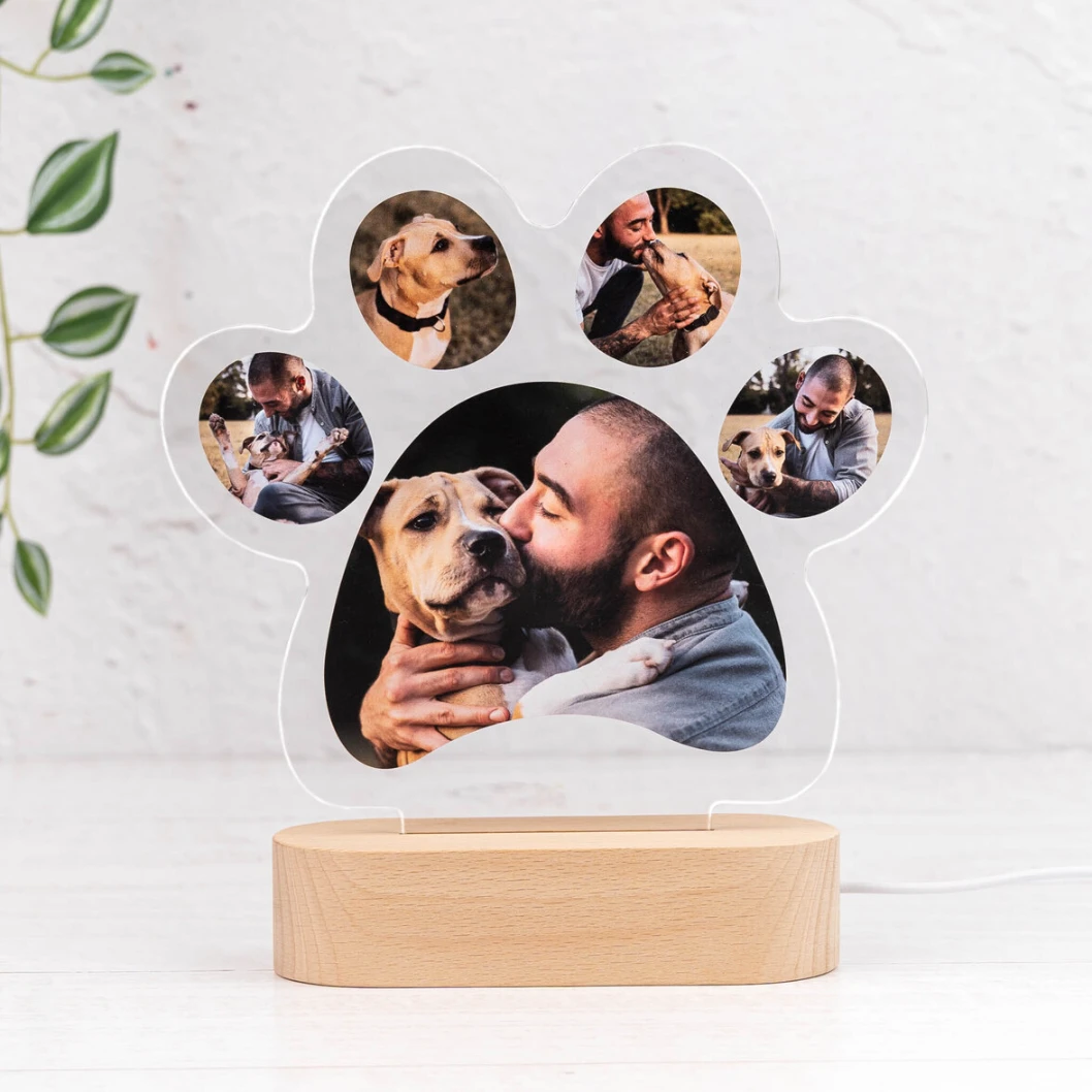 Lámparas personalizadas con base de madera - Imagen 11