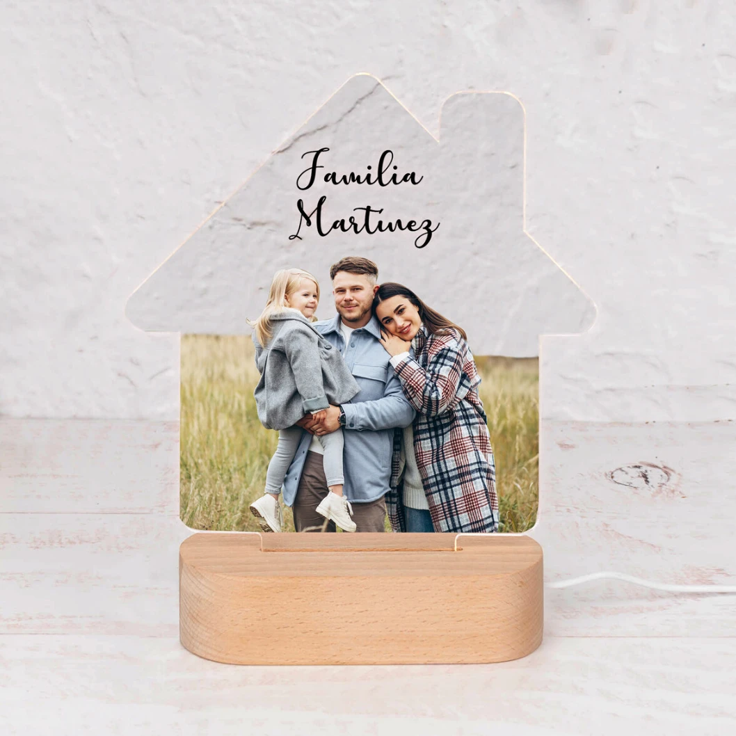 Lámparas personalizadas con base de madera - Imagen 15