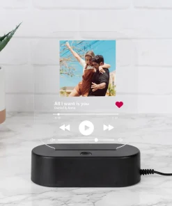 Lámparas personalizadas con base de plástico