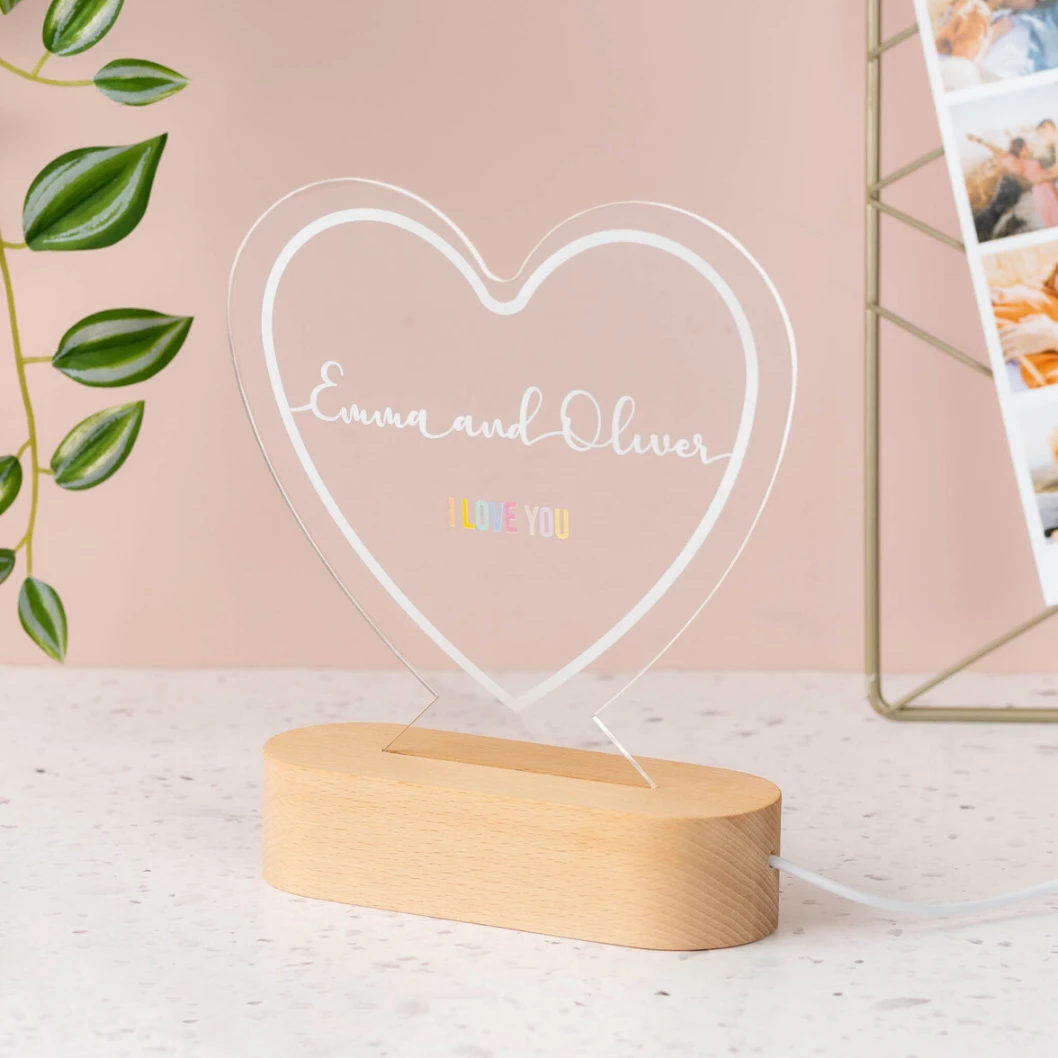 Lámparas personalizadas con base de madera - Imagen 9
