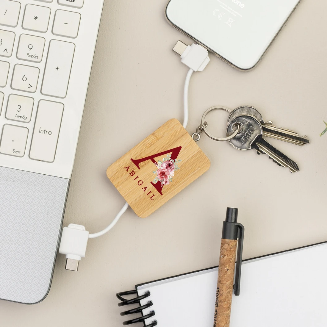 Llavero cargador USB personalizado - Imagen 4