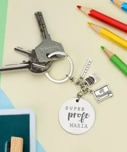 Llavero grabado para profesores