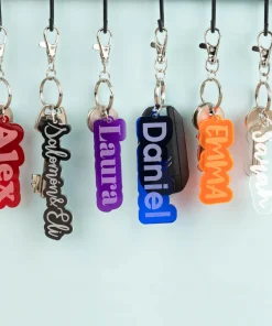 Llaveros con nombre personalizado