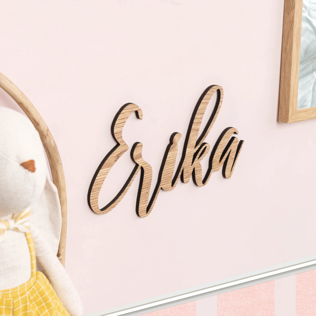 Nombres personalizados en madera - Imagen 14