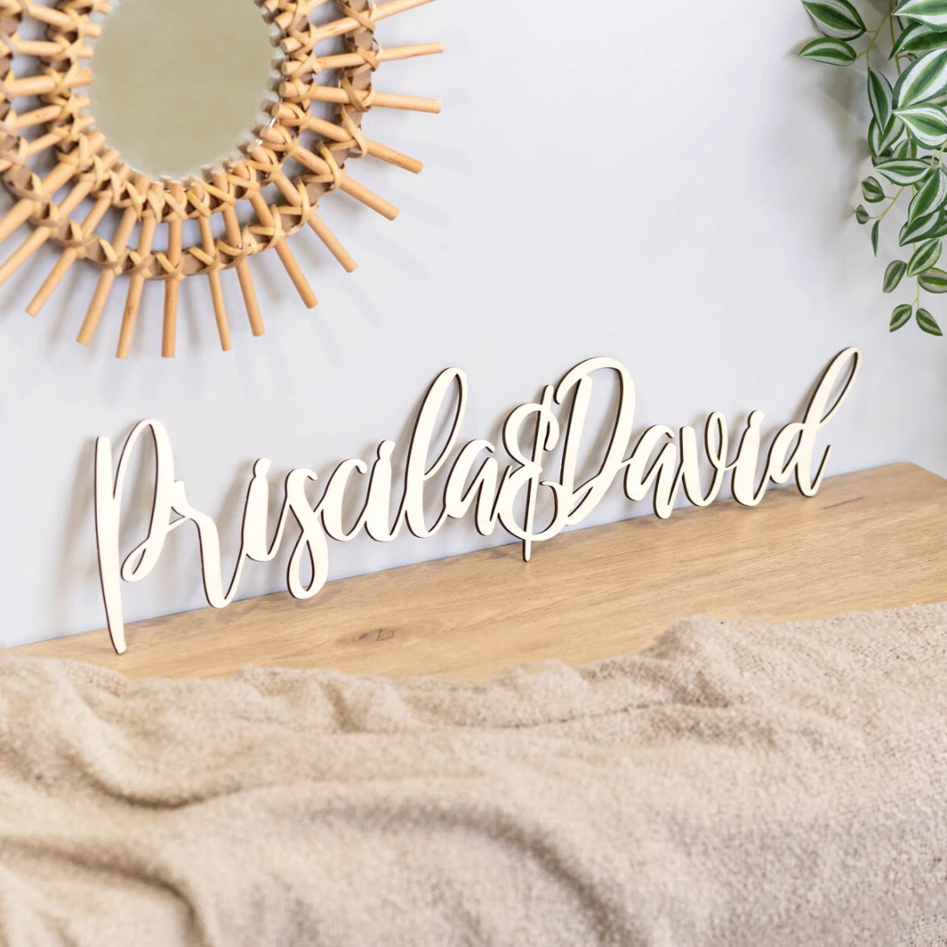 Nombres personalizados en madera - Imagen 6