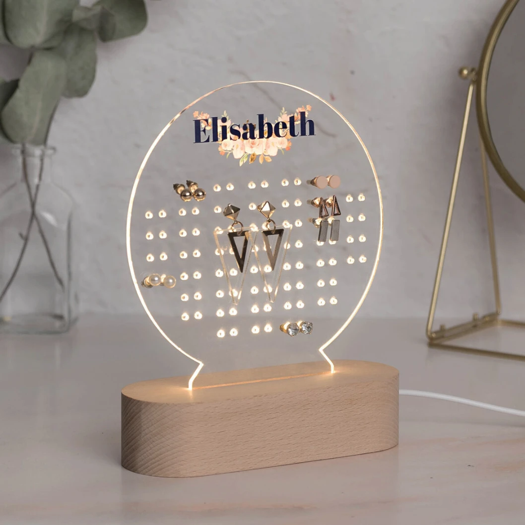 Organizador de joyas personalizado luminoso - Imagen 8