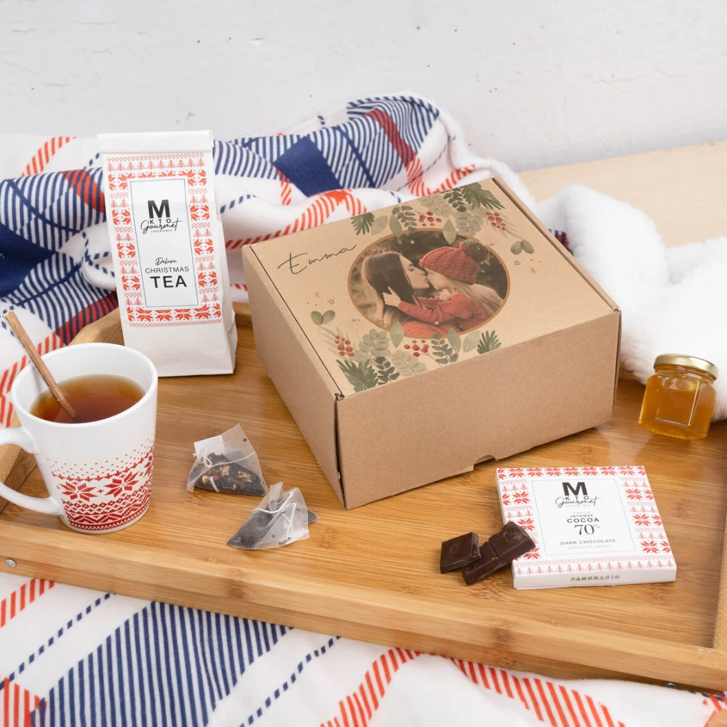 Pack navideño personalizado gourmet - Imagen 2