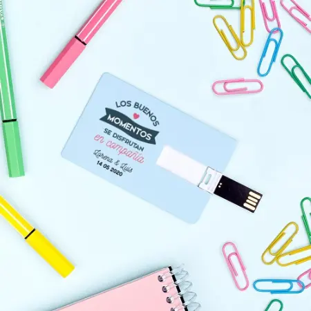 Pendrive usb madera personalizada - Imagen 5