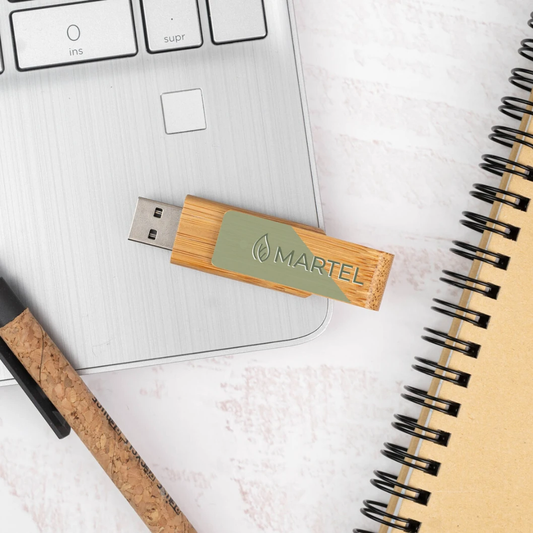 Pendrive usb madera personalizada - Imagen 2
