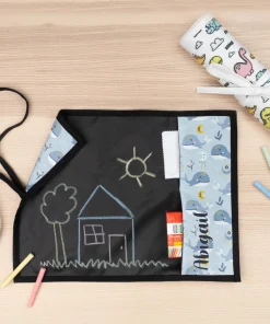 Pizarra de tela enrollable personalizada portátil