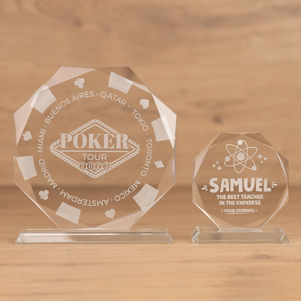 Trofeos de cristal personalizados - Imagen 35