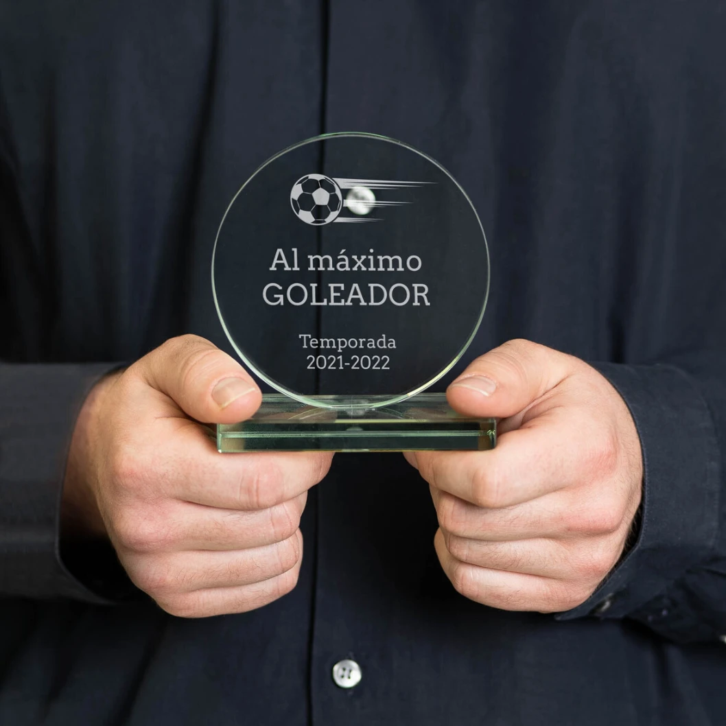 Trofeos de cristal personalizados - Imagen 4